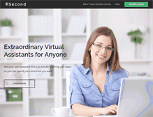 Tablet Screenshot of mysecond.com